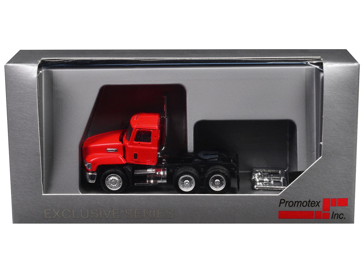Mack 603 Short Day Cab Red 1/87 (HO) Plastic Model by Promotex