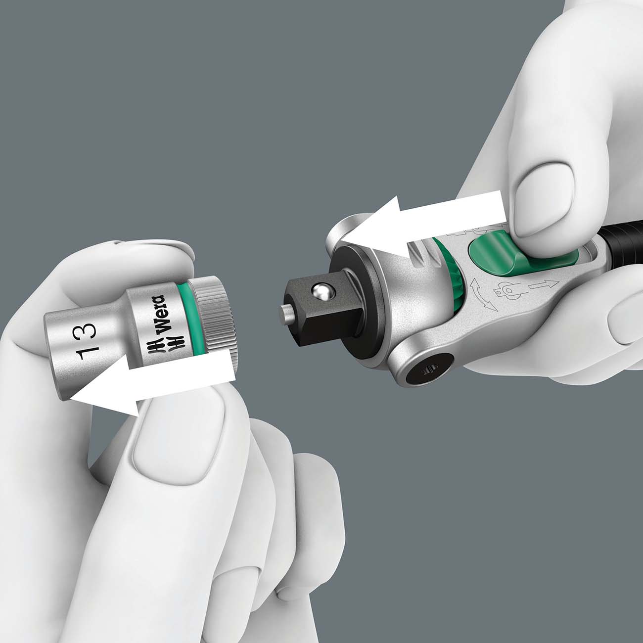Wera Speed Ratchet with 1/2" Drive
