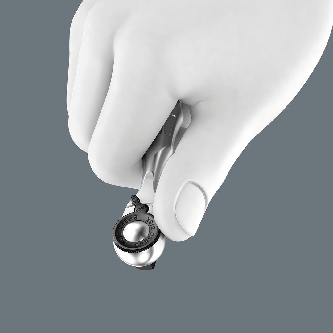 Wera Mini 3 Ratchet with 1/4″ Drive
