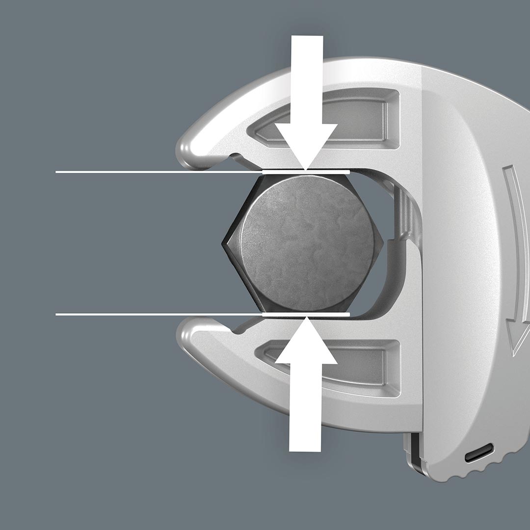 Wera Joker M Self-Setting Combination Wrench: 13 - 16mm (1/2″ - 5/8″)