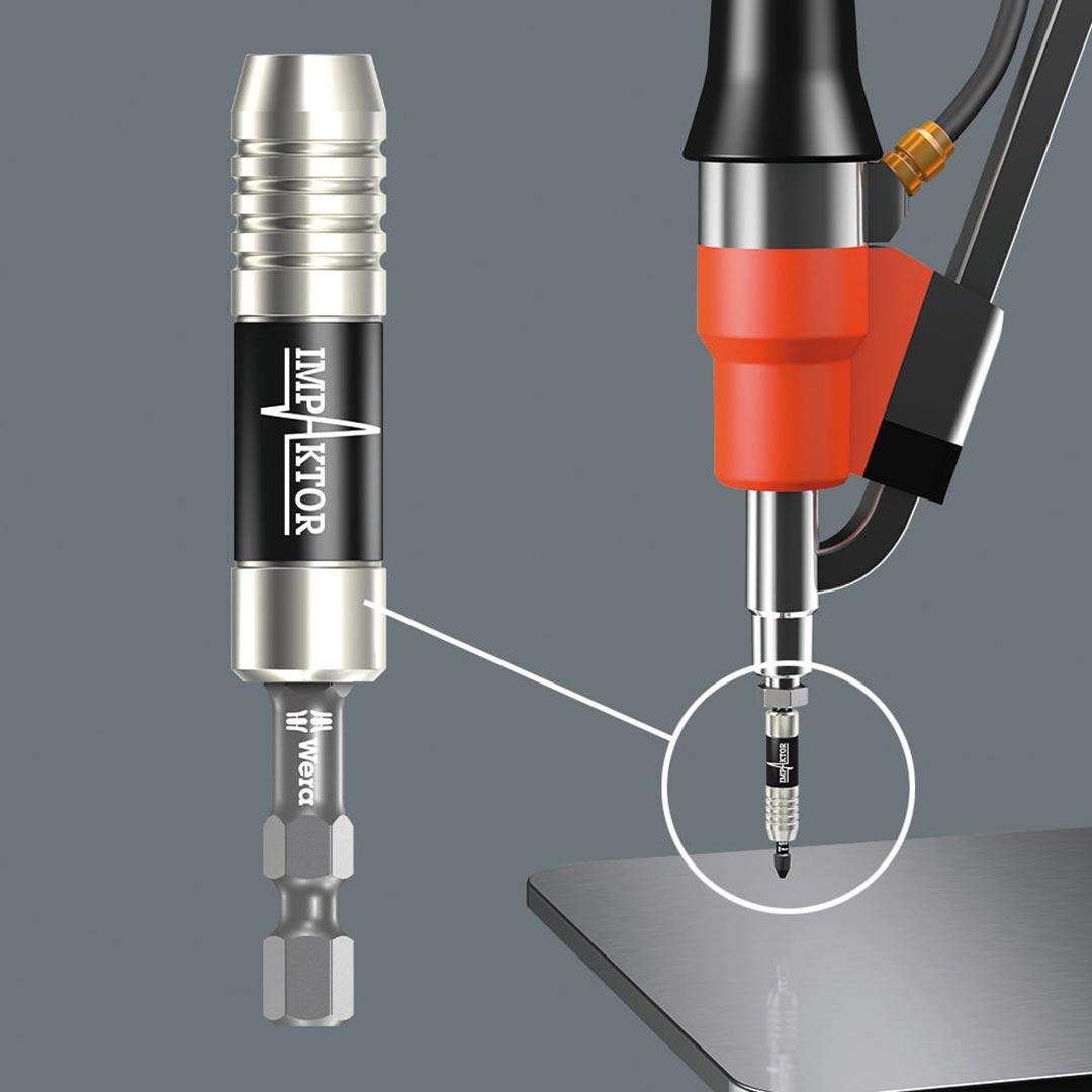 Wera Impaktor - Magnetic Power 1/4" Bit Holder