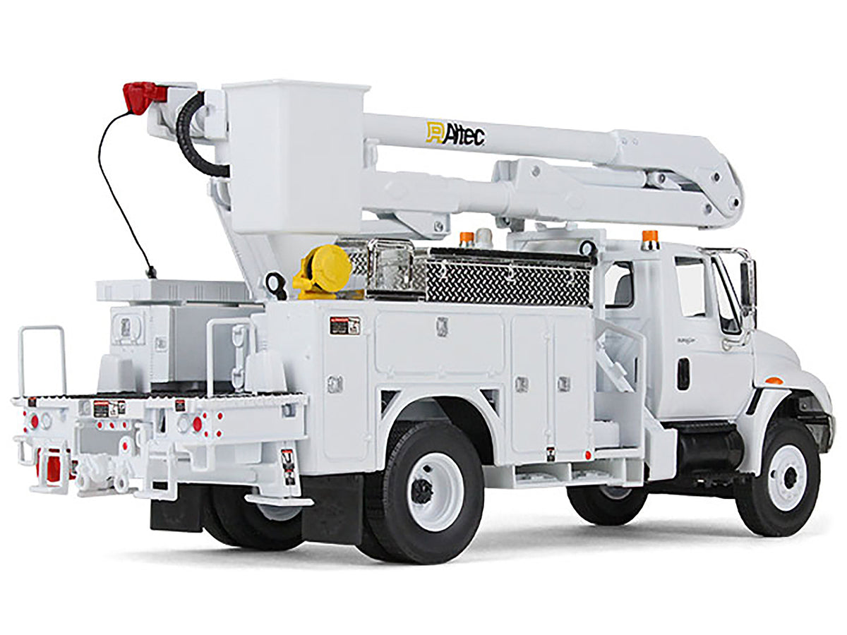International DuraStar Utility Bucket Truck "Altec" White 1/34 Diecast
