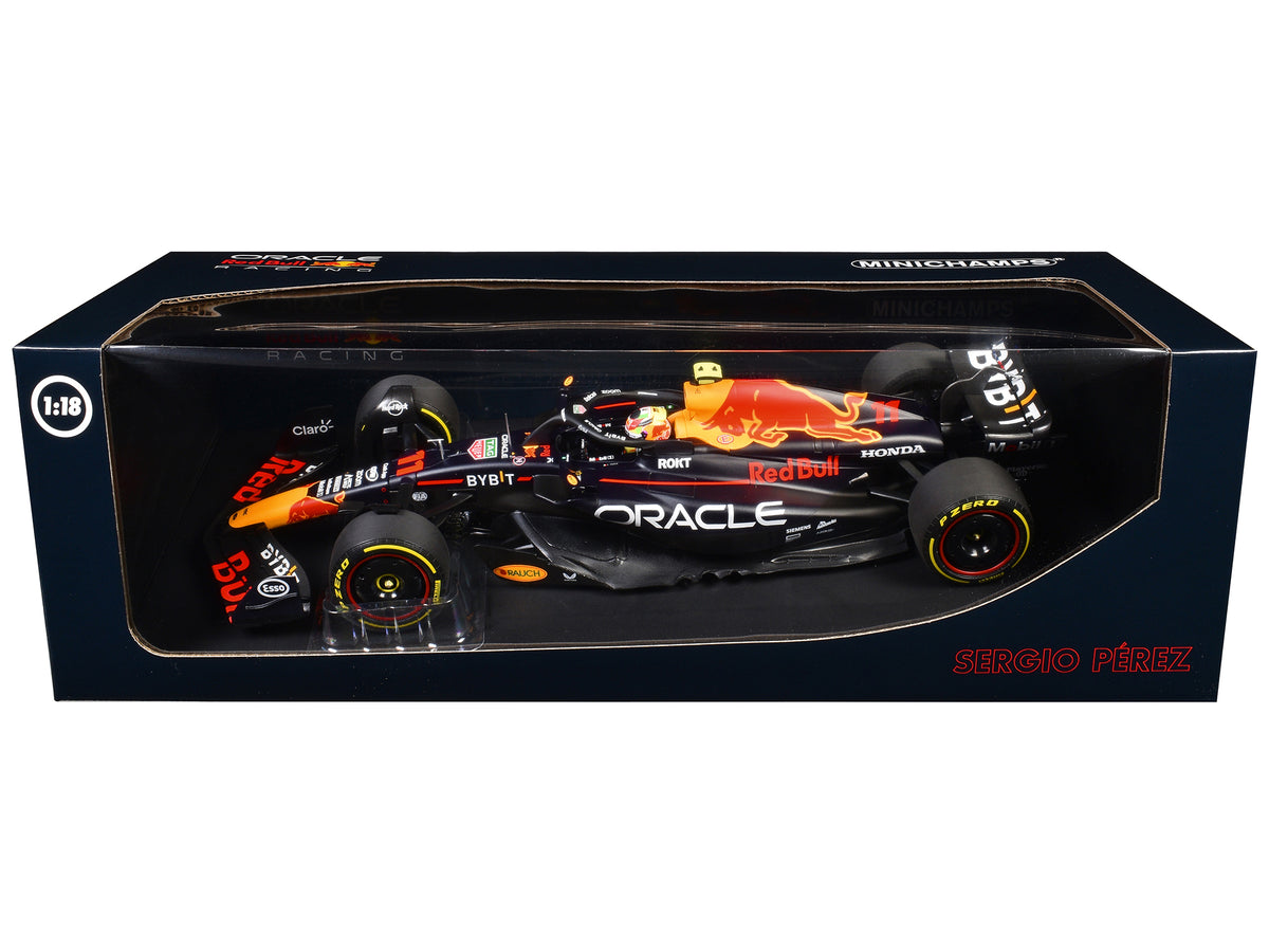 Bull Racing RB19 #11 Sergio Perez Oracle 2nd Place F1 Formula One Italian GP