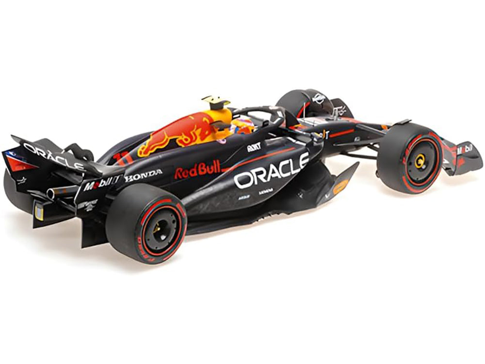 Bull Racing RB20 #11 Sergio Perez Oracle 2nd Place F1 Formula One Bahrain GP