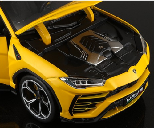 Lamborghini Urus Yellow 1/18 Diecast Model Car - Bburago