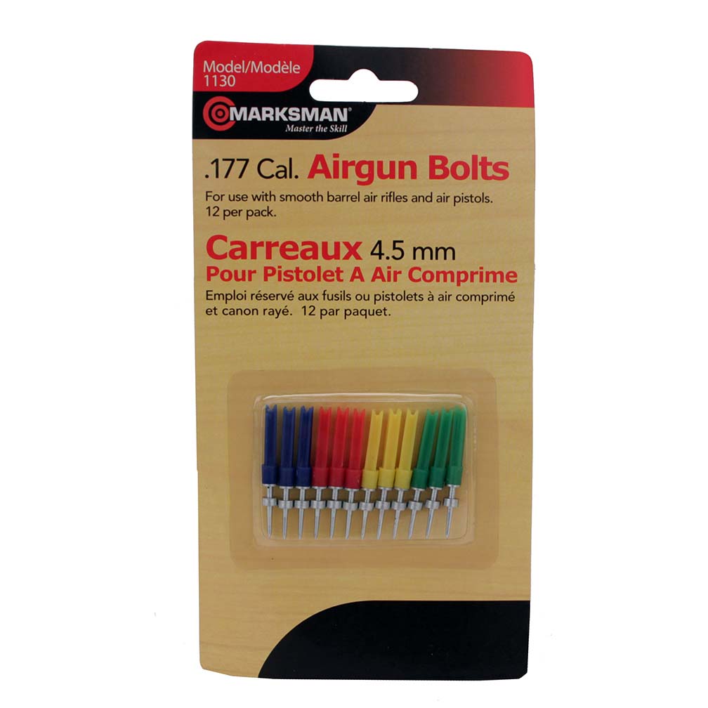 Beeman .177cal Smoothbore SG Airgun Bolts (12 Count)