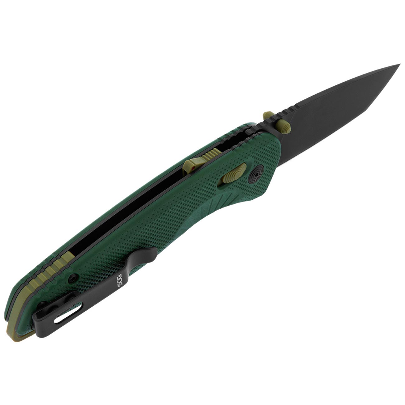 SOG Aegis AT Tanto 3.13" Folding Pocket Knife (Forest &