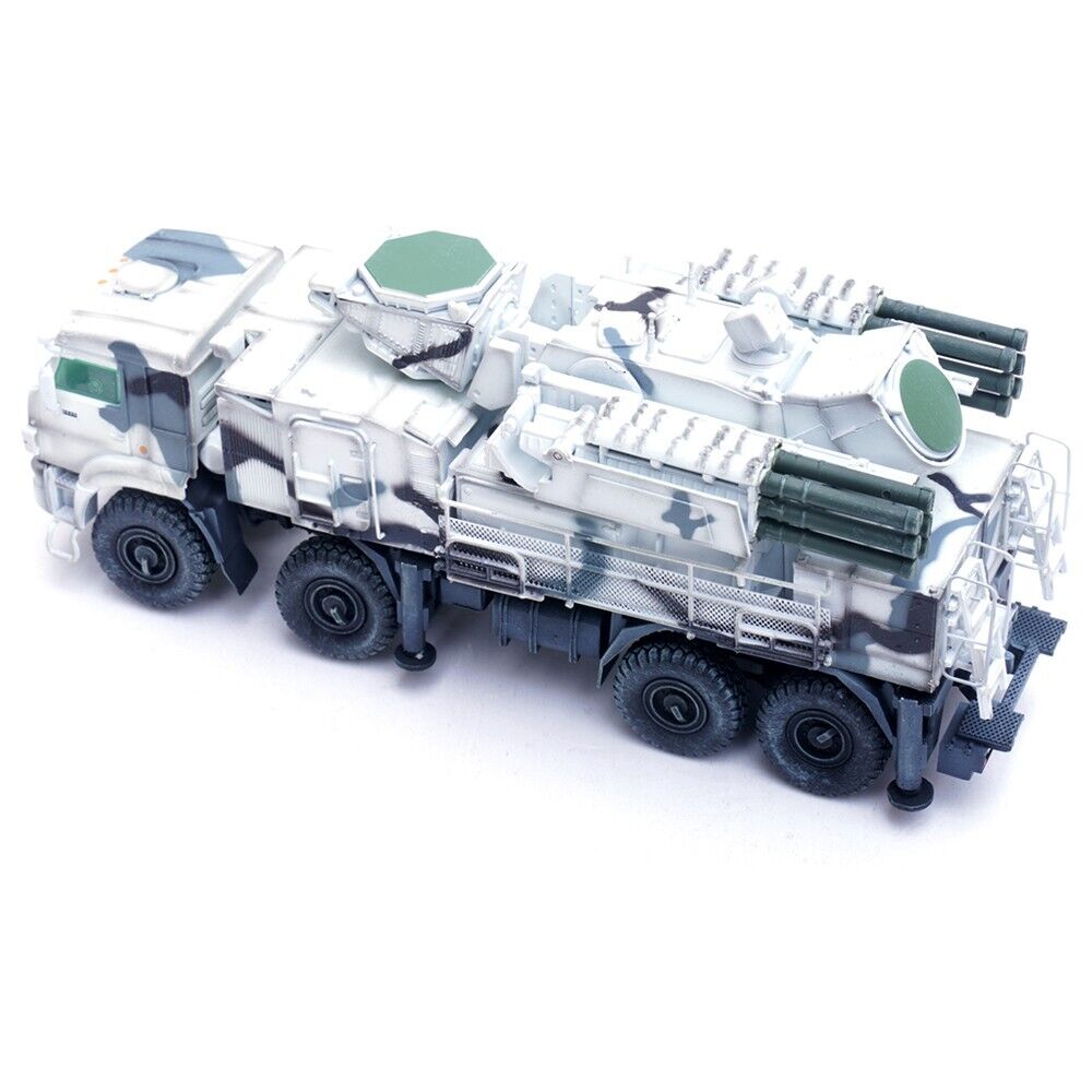 Pantsir S1 96K6 Self-Propelled Air Defense Weapon System Winter Camouflage