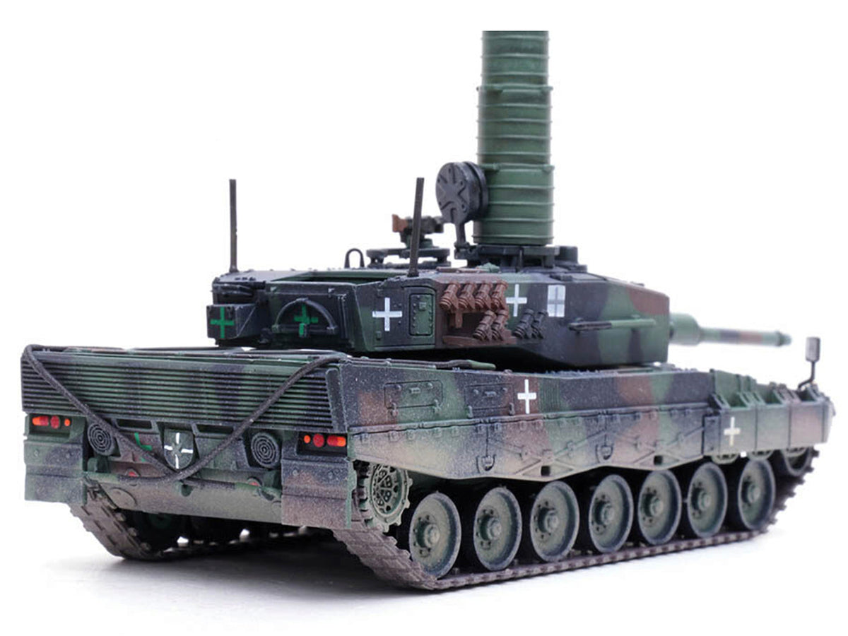 Leopard 2A4 Main Battle Tank Snorkel 3-Tone Camouflage Ukrainian Army Armor