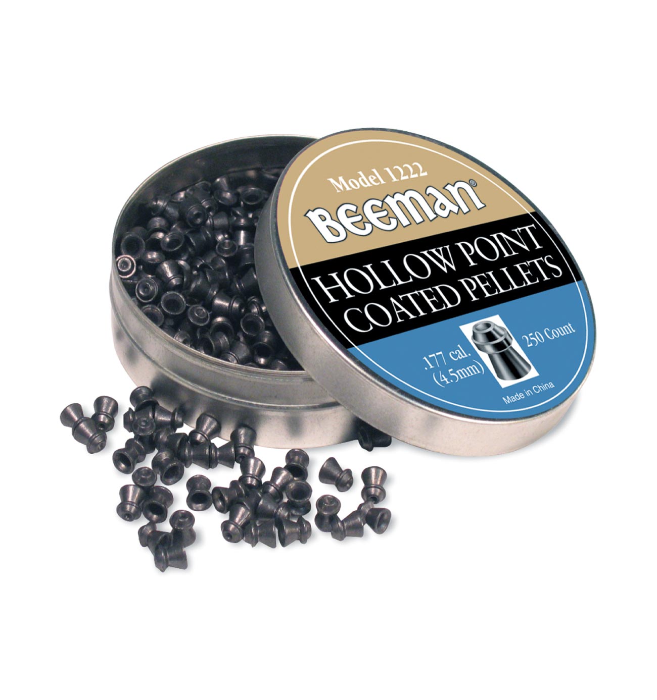 Beeman .177cal Hollow Point Pellets SG - 7.2 Grain (250 Count)