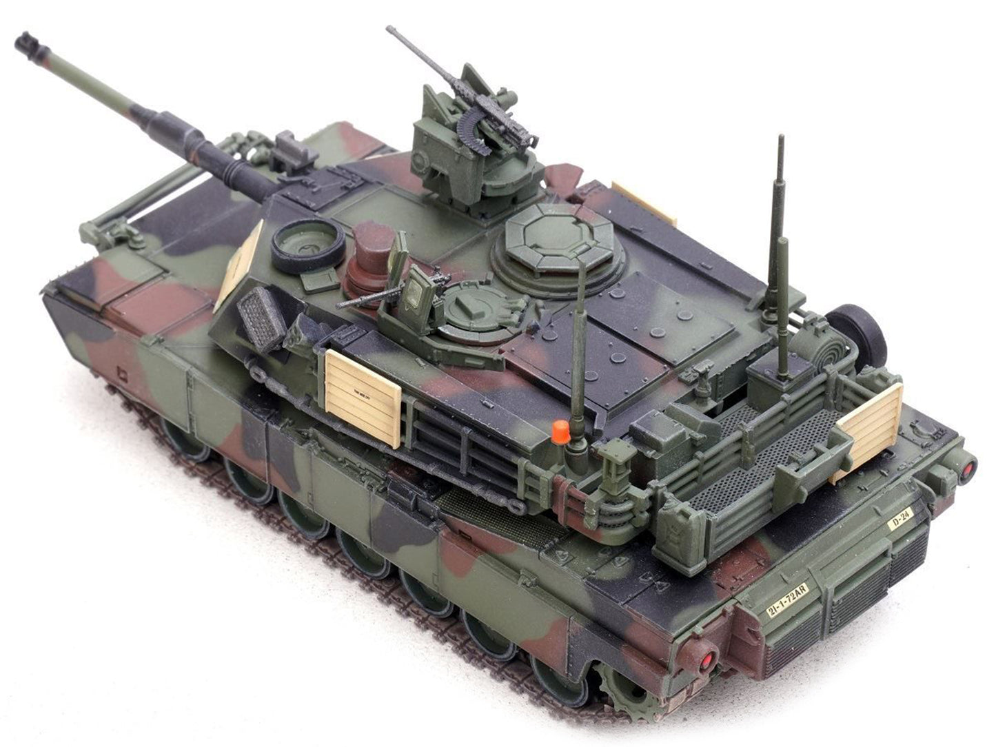 General Dynamics M1A2 SEP V2 Abrams Tank "1st Battalion 72nd Armor Regiment 2nd Infantry Division South Korea" United States Army 1/72 Diecast Model by Panzerkampf