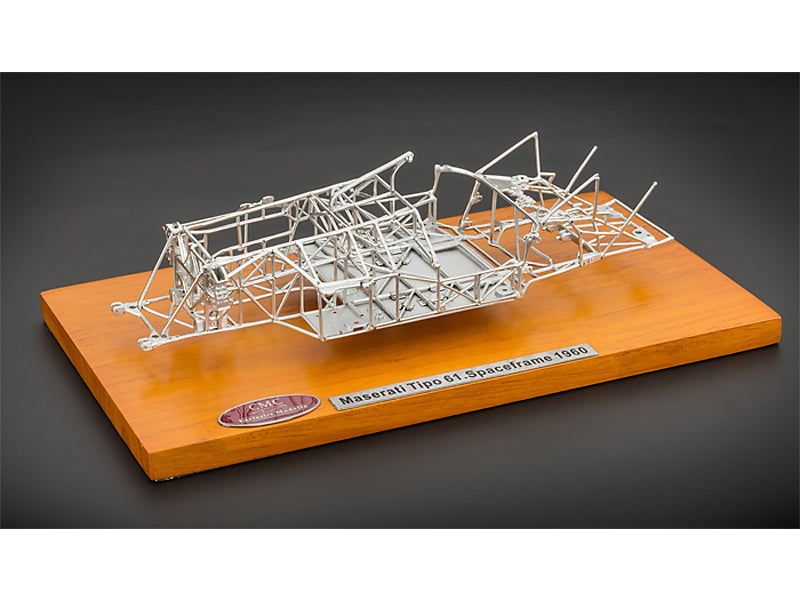 1960 Maserati Tipo 61 Birdcage Spaceframe 1/18 Diecast by CMC