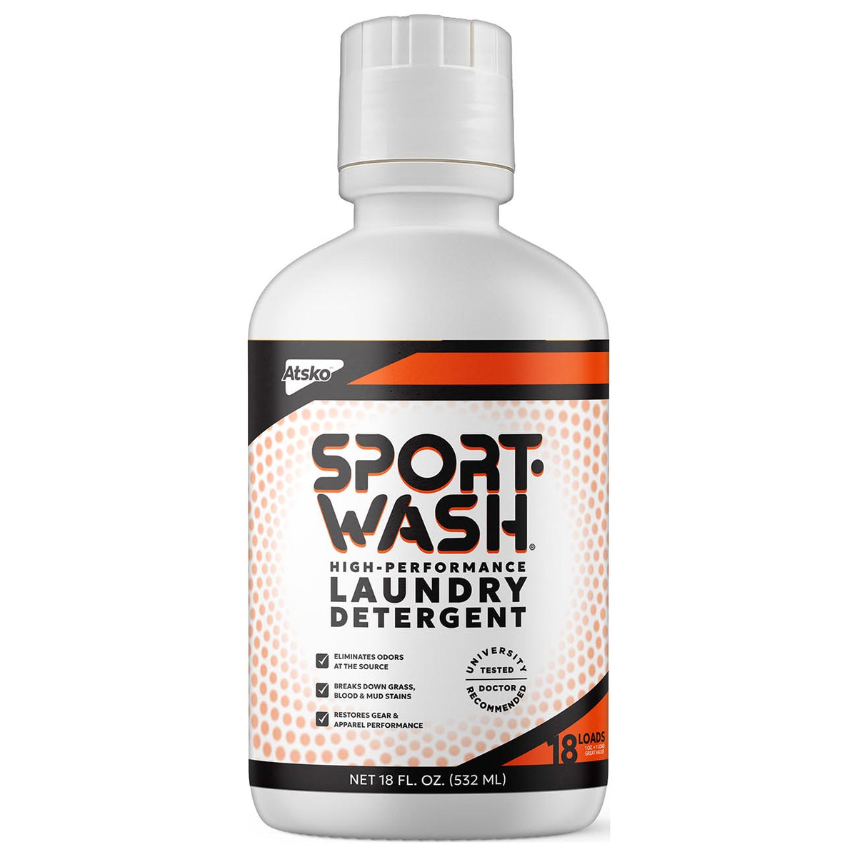 Atsko Sport-Wash Laundry Detergent: 18 oz. Bottle