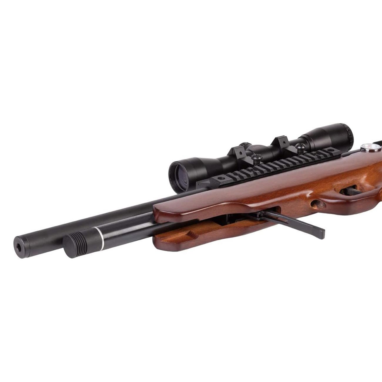 Beeman Commodore .177 Caliber Pellet PCP Air Rifle Hardwood ambidextrous thumbhole stock & 4x32mm sc
