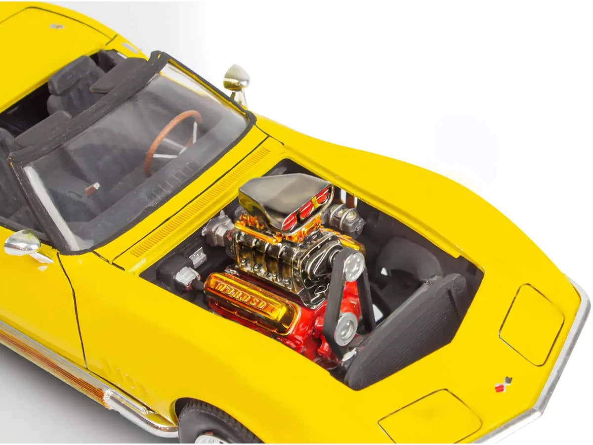Level 4 Model Kit 1968 Chevrolet Corvette L/88 Convertible 2-in-1 1/25 Scale