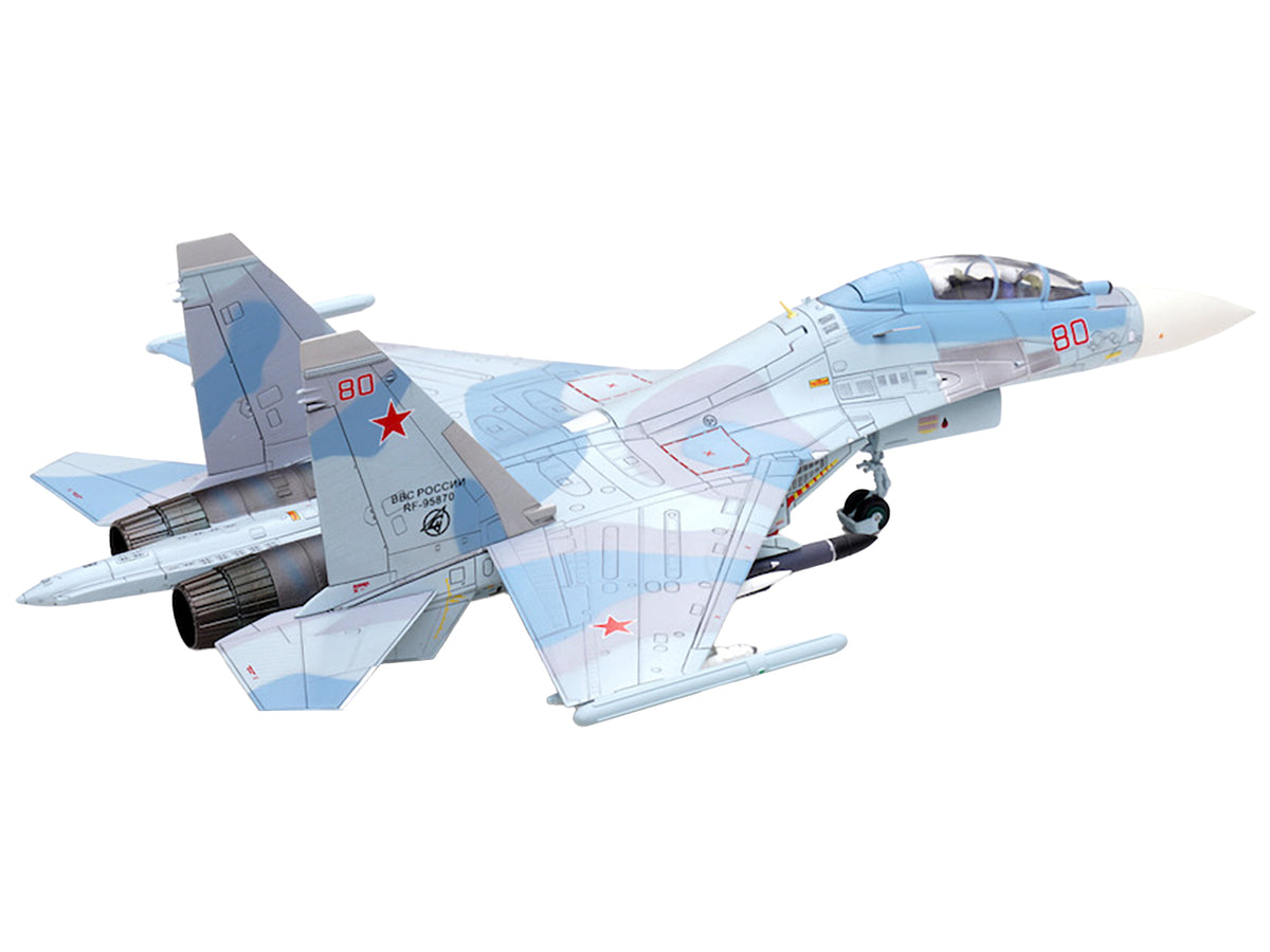 Sukhoi Su-30M2 Flanker-C Fighter Aircraft #80 Russian Air Force Wing 1/72