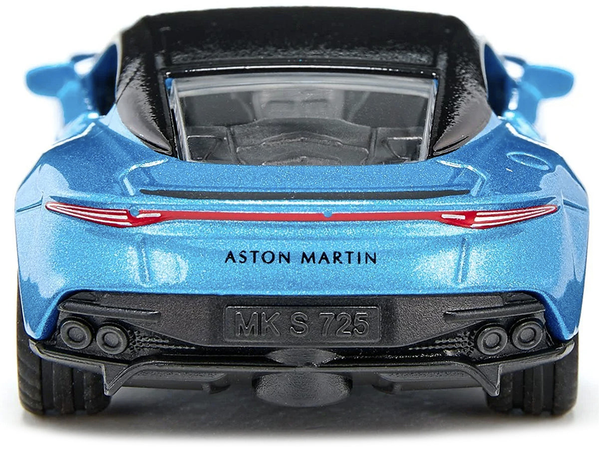 Aston Martin DBS Superleggera Blue Metallic with Black Top Diecast by Siku