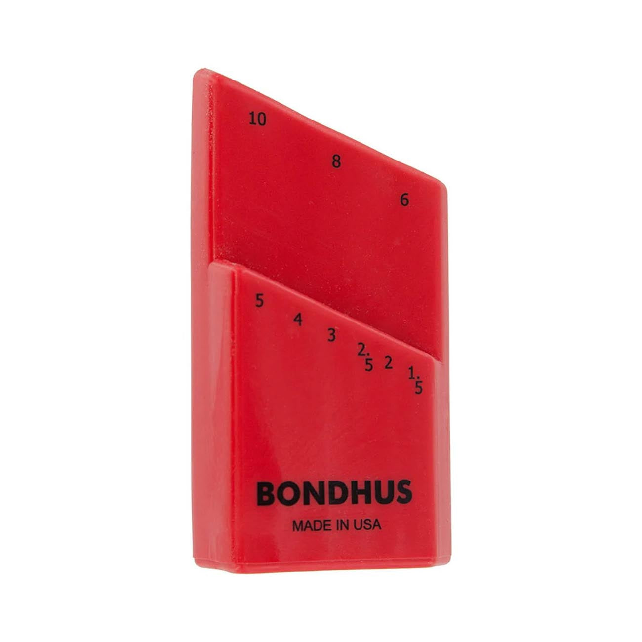 Bondhus Metric Replacement Hex Key Case - 1.5mm to 10mm (Holds 9 Tools)