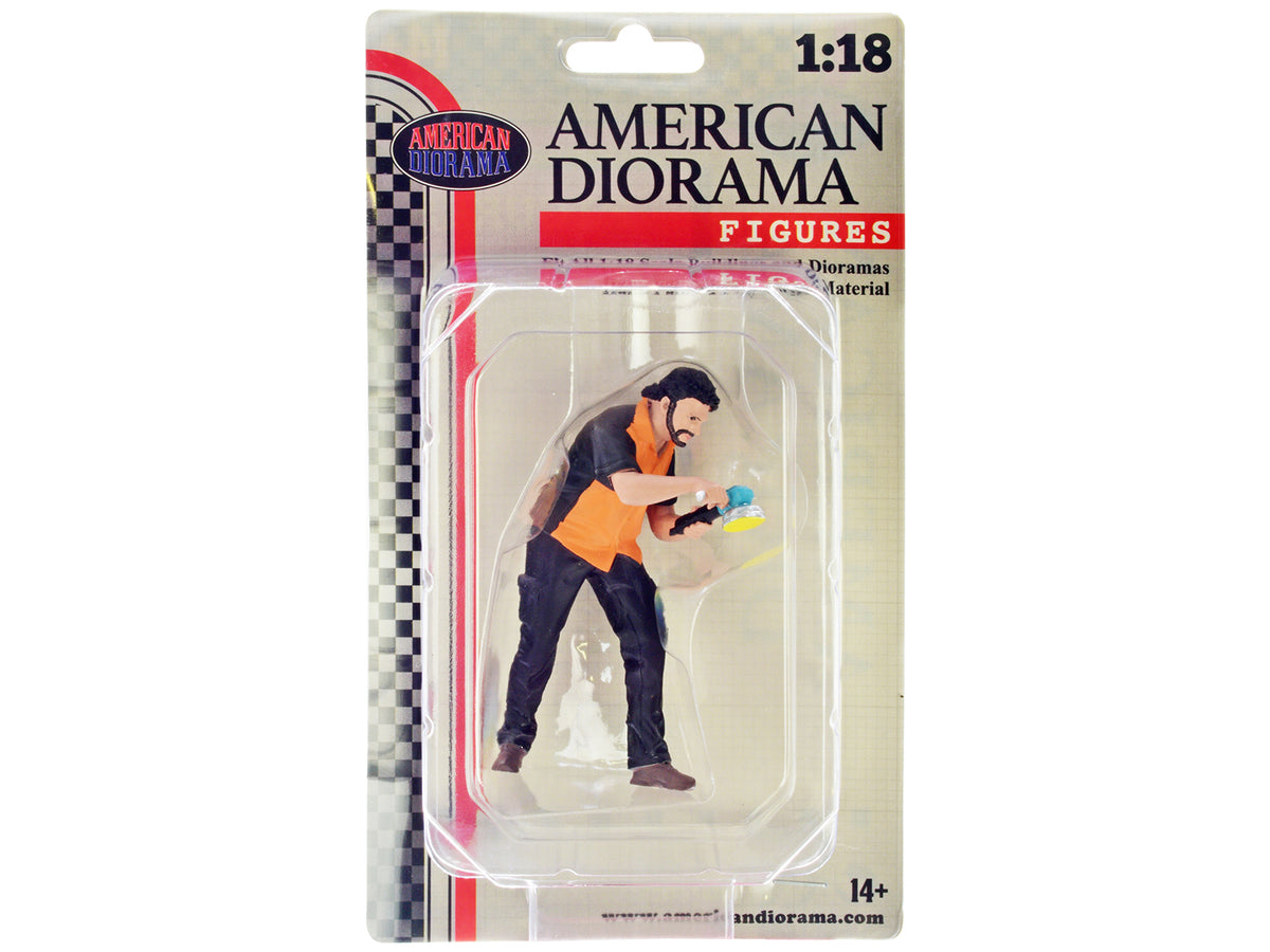 "Detail Masters" Figure 4 (Buff & Wax) for 1/18 Scale Models - American Diorama