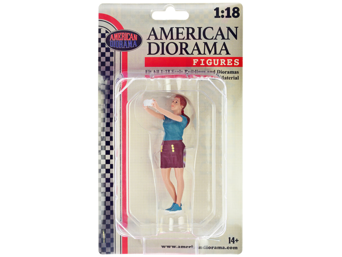 "Figure18 Series 1" Figure 702 for 1/18 Scale Models - American Diorama