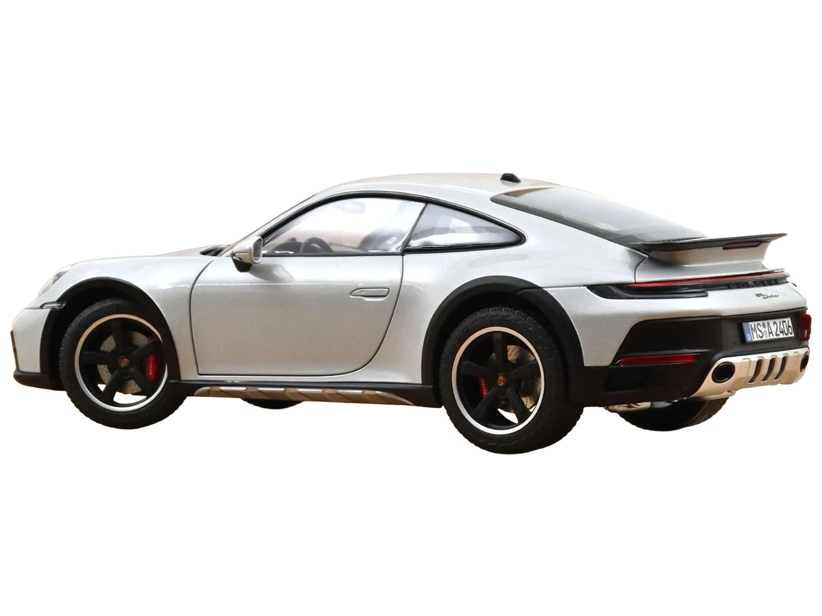 2023 Porsche 911 Dakar Ice Gray Metallic 1/18 Diecast by Norev