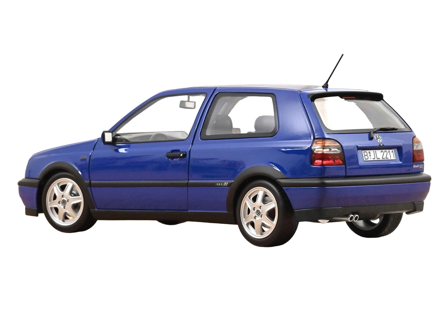 1994 Volkswagen Golf GTI Color Concept Jazz Blue 1/18 Diecast Model Car by Norev