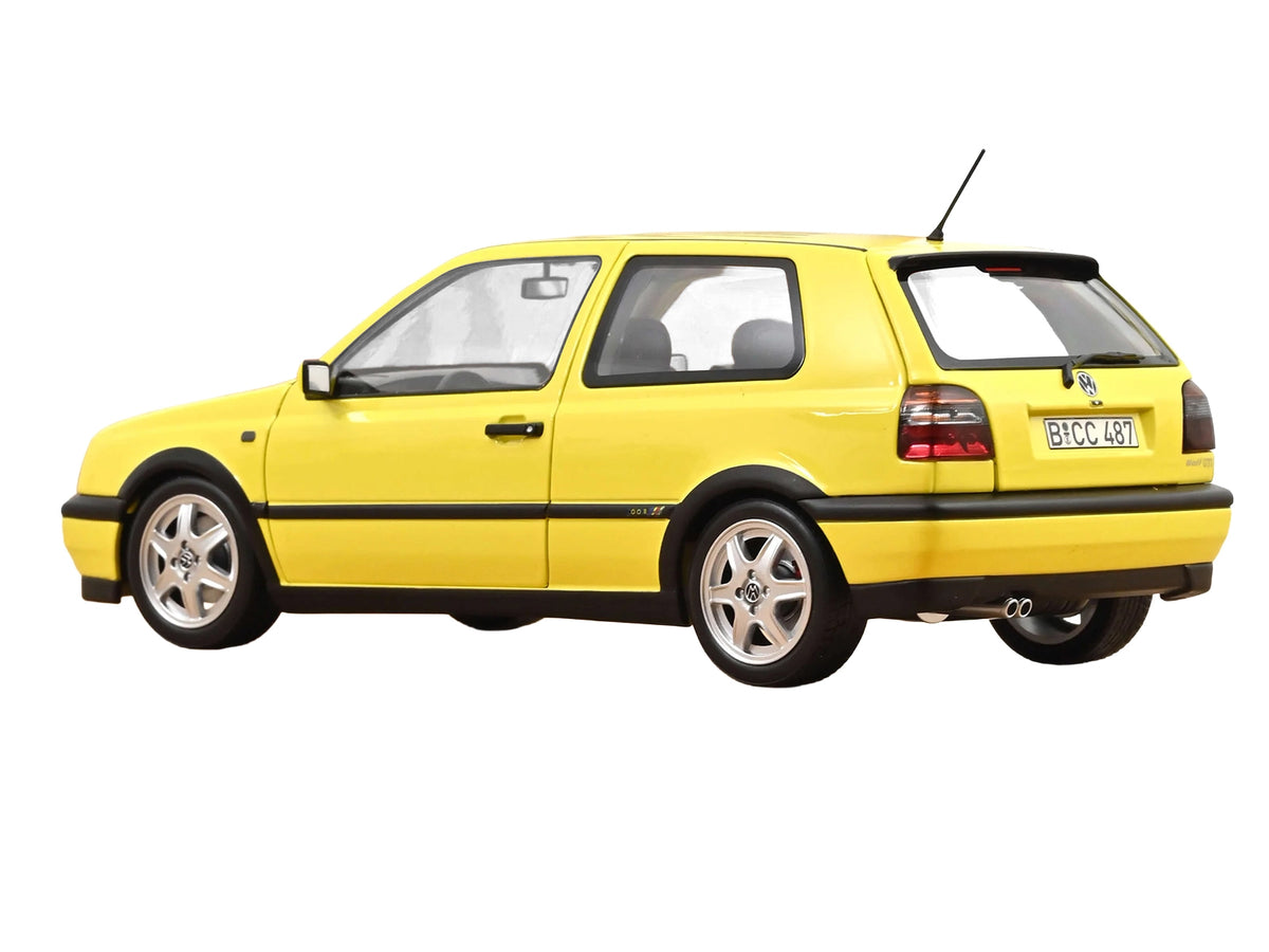 1994 Volkswagen Golf GTI Color Concept Yellow 1/18 Diecast by Norev