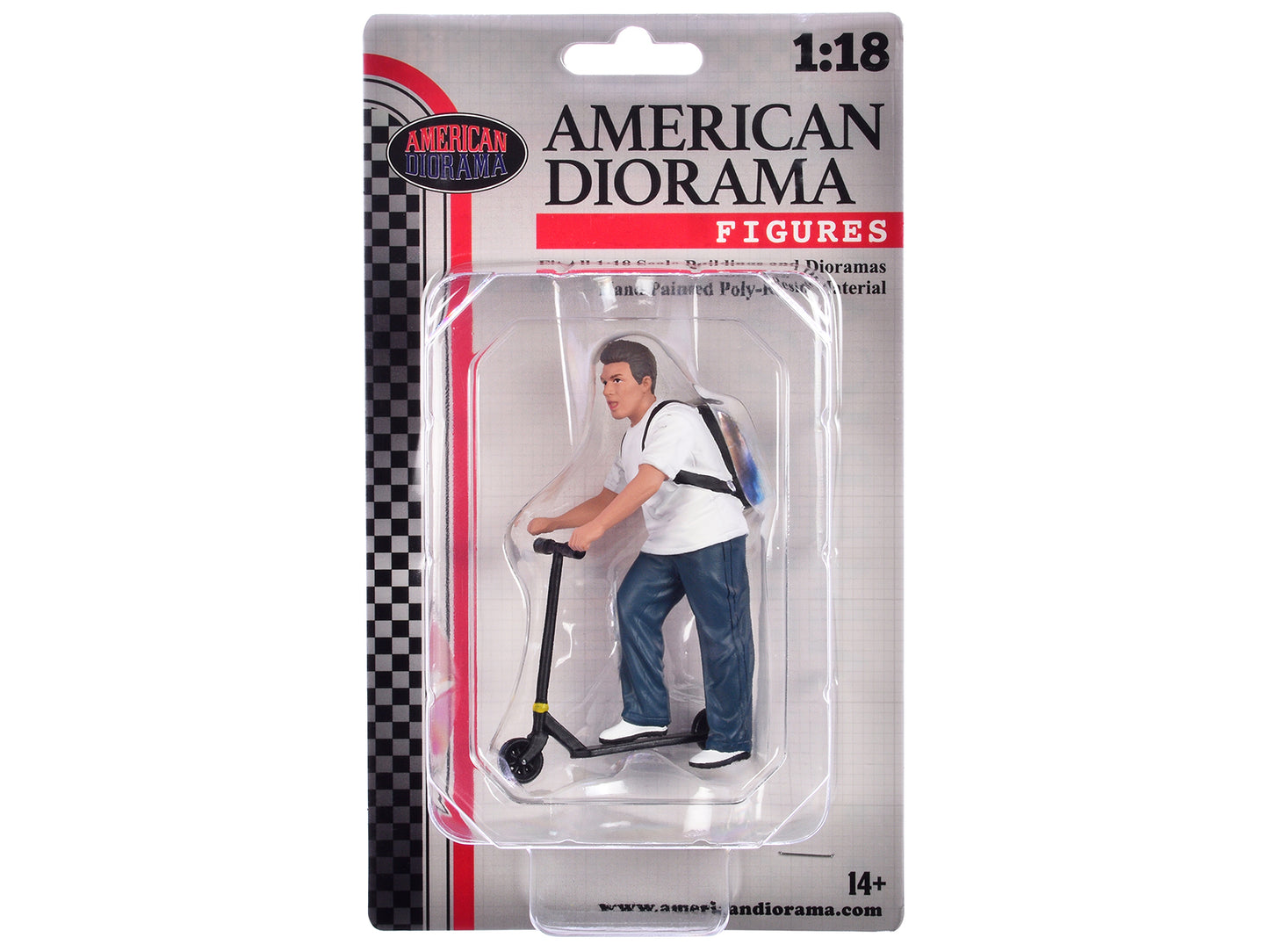 "Figure18 Series 2" Figure 1 for 1/18 Scale Models by American Diorama <h2>"Figure18 Diorama</h2> <p>High-quality diecast model car perfect collectors and enthusiasts. Features detailed interior exter