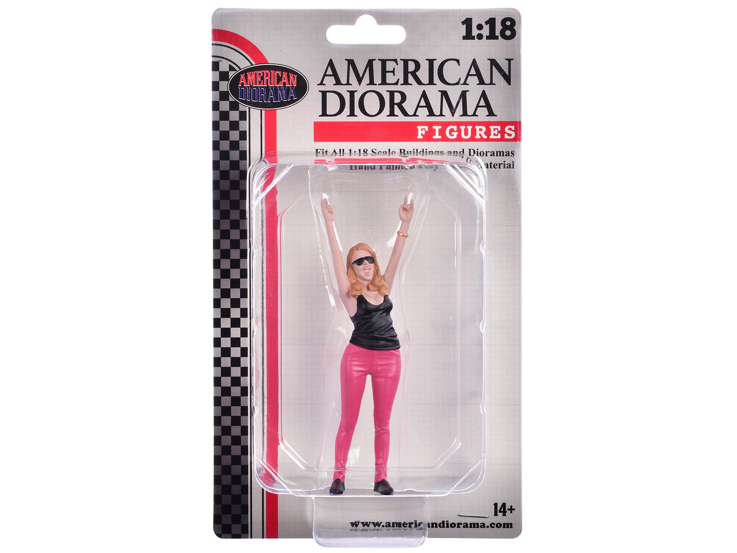 "Figure18 Series 2" Figure 3 for 1/18 Scale Models by American Diorama <h2>"Figure18 Diorama</h2> <p>High-quality diecast model car perfect collectors and enthusiasts. Features detailed interior exter