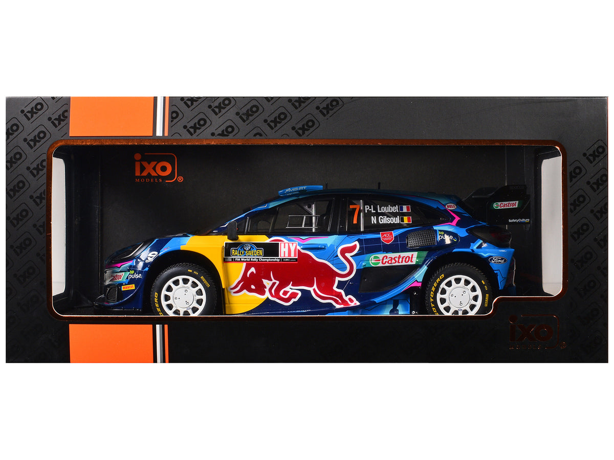 Ford Puma Rally1 #7 Pierre-Louis Loubet - Nicolas Gilsoul Rally Sweden 1/18