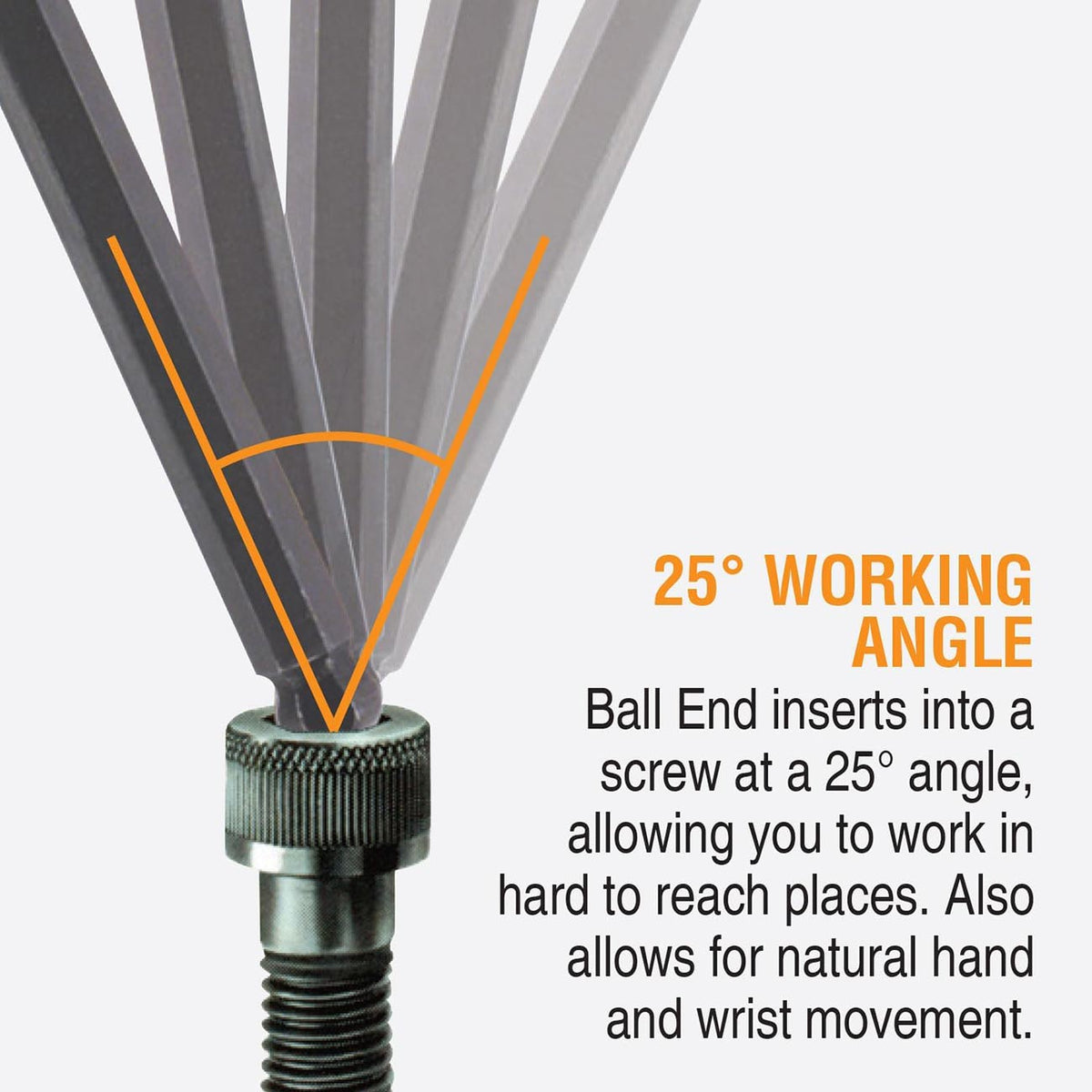 Bondhus Balldriver Metric/SAE Ball End HEX L-Keys Double Set (22 Piece)
