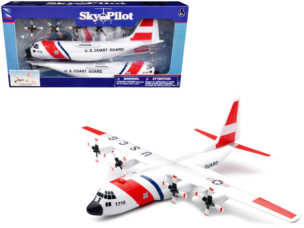 Model Kit Lockheed C-130 Hercules Transport Aircraft Scale Model Kit - New Ray