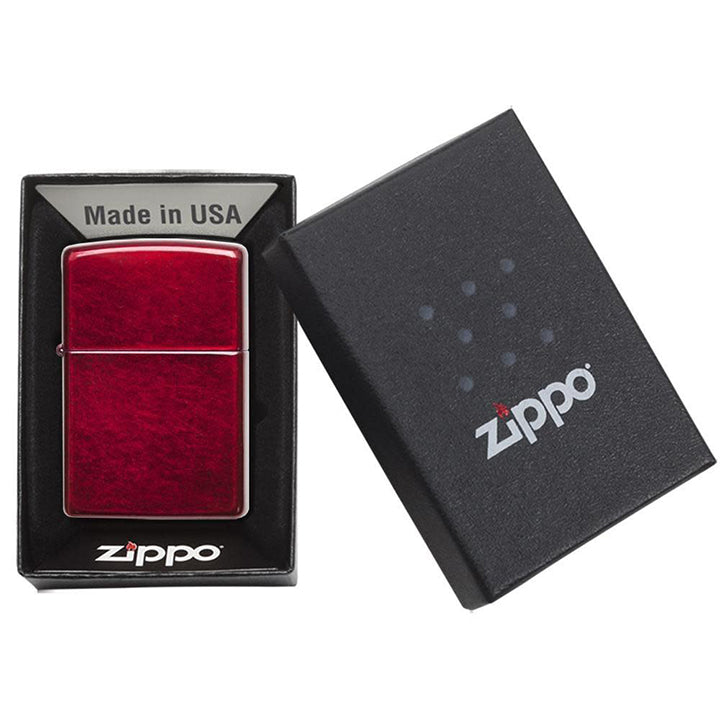 Zippo Candy Apple L&M Red Ice Lighter