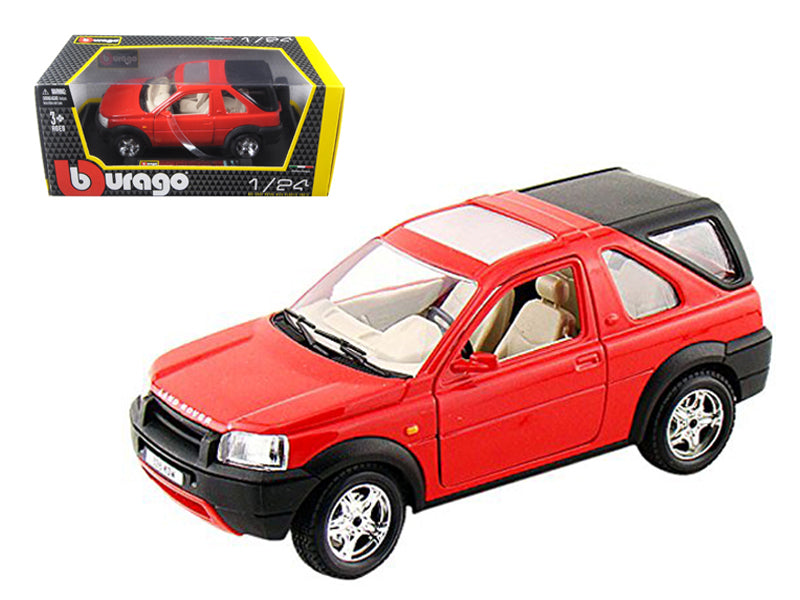 Land Rover Freelander Red 1/24 Diecast Model Car - Bburago