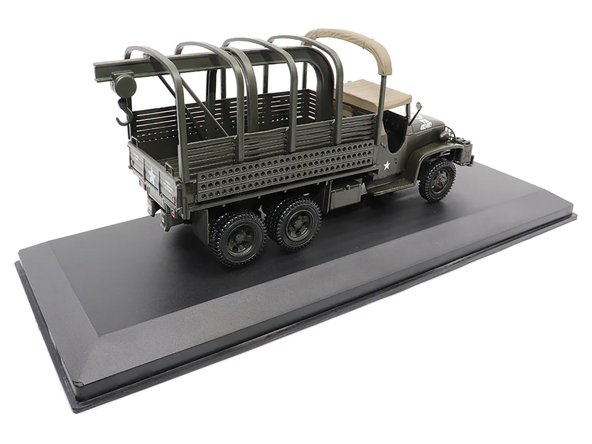 GMC CCKW353 Wrecker Tow Truck Olive Drab "United States Army" 1/43 Diecast