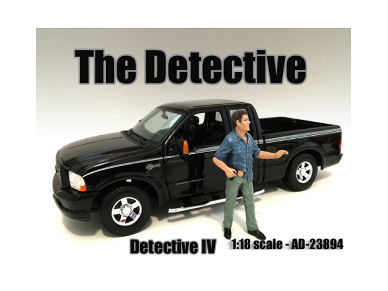 "The Detective #4" Figure For 1:18 Scale Models by American Diorama <h2>"The Diorama</h2> <p>High-quality diecast model car perfect collectors and enthusiasts. Features detailed interior exterior craf