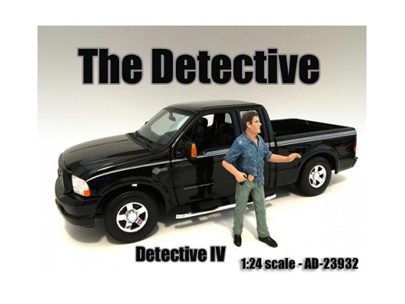 "The Detective #4" Figure For 1:24 Scale Models by American Diorama <h2>"The Diorama</h2> <p>High-quality diecast model car perfect collectors and enthusiasts. Features detailed interior exterior craf