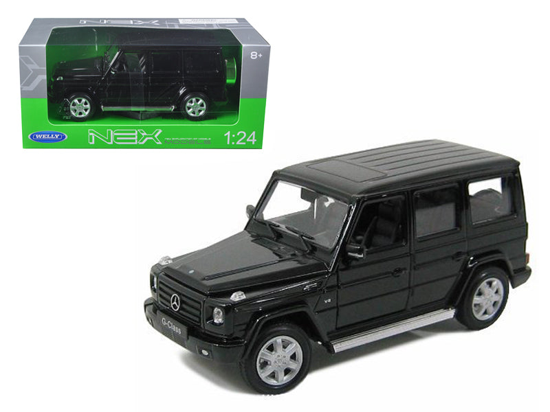 Mercedes Benz G Class Wagon Black 1/24-1/27 Diecast by Welly