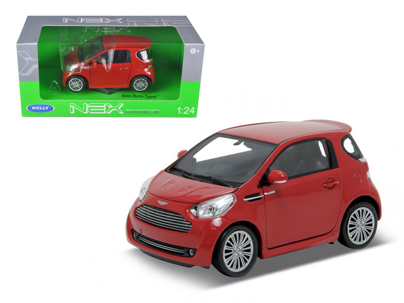 Aston Martin Cygnet Red 1/24 Diecast by Welly