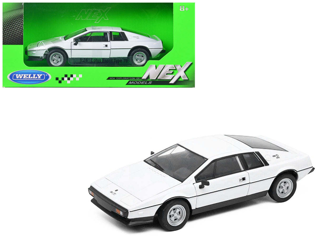 Lotus Esprit S2 Type 79 White "NEX Models" Series 1/24 Diecast by Welly
