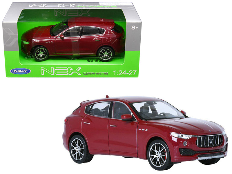 Maserati Levante Red 1/24 - 1/27 Diecast by Welly