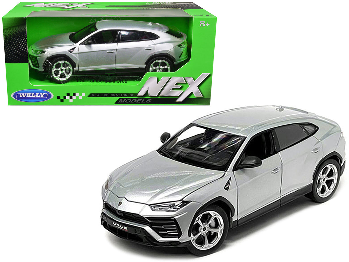 Lamborghini Urus Gray Metallic "NEX Models" 1/24 Diecast by Welly