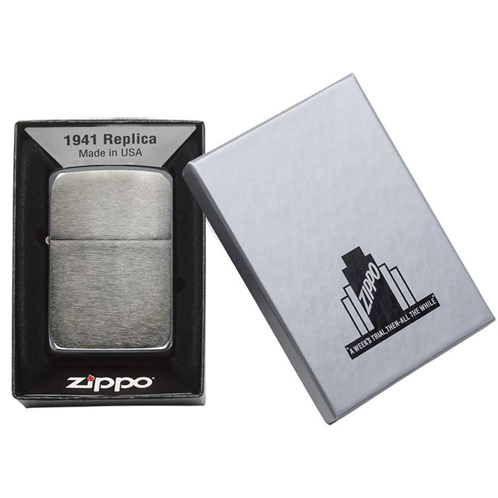 Zippo Windproof Lighter L&M 1941 Black Chrome