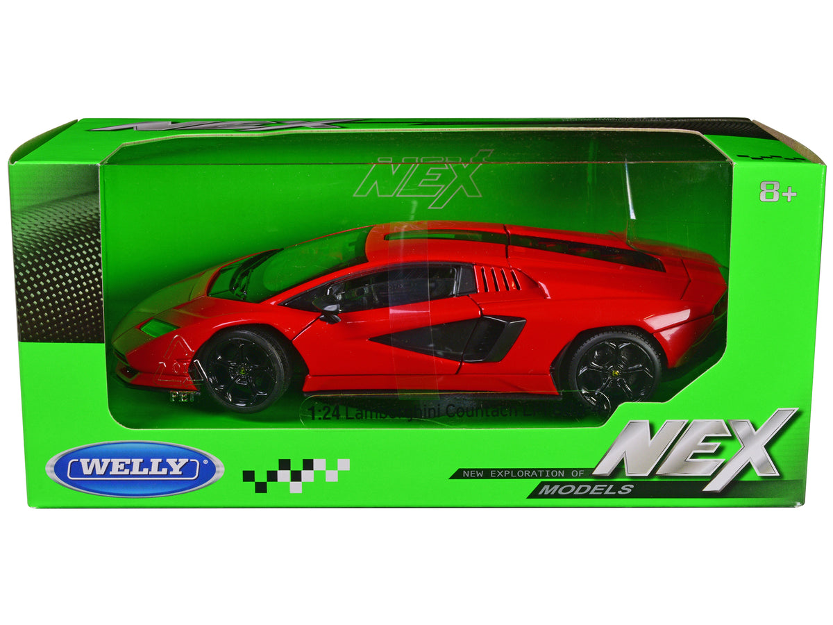 Lamborghini Countach LPI 800-4 Red "NEX Models" Series 1/24 Diecast by Welly