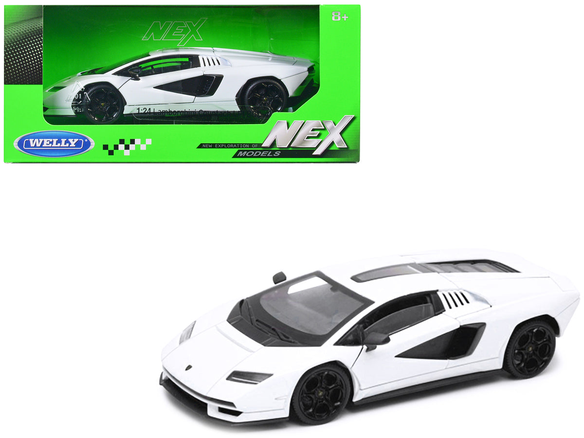 Lamborghini Countach LPI 800-4 White "NEX Models" Series 1/24 Diecast by Welly