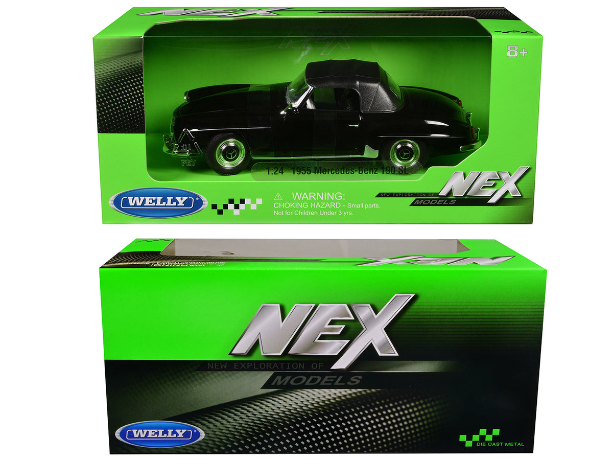 1963 Mercedes-Benz 600 Black "NEX Models" Series 1/24 Diecast by Welly