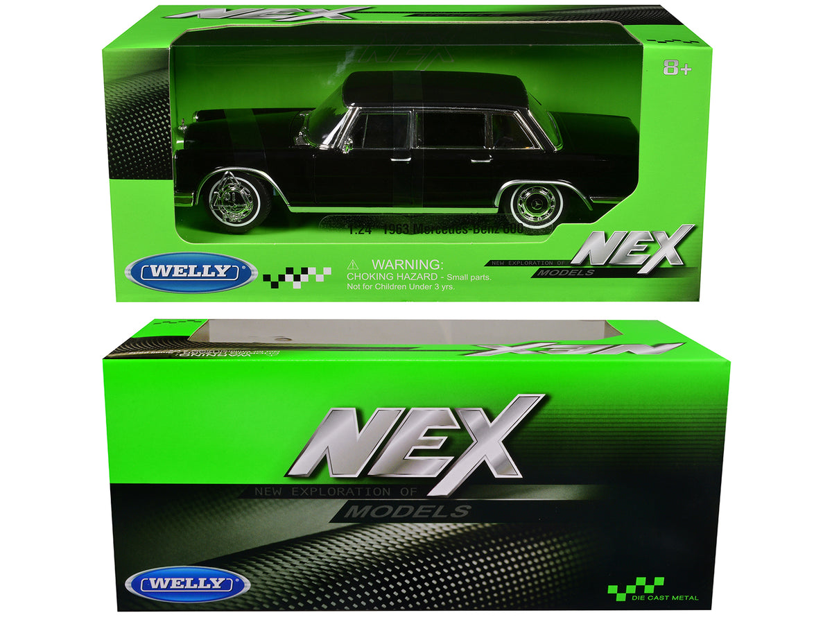 1955 Mercedes-Benz 190 SL (Closed Roof) Black "NEX Models" Series 1/24 Diecast