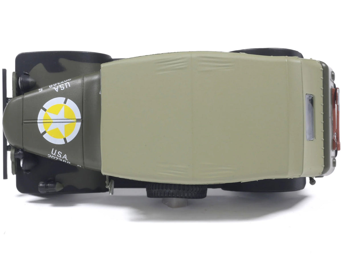 Dodge WC-6 Command Car Canvas Top Olive Drab United States Army 1/43 Diecast