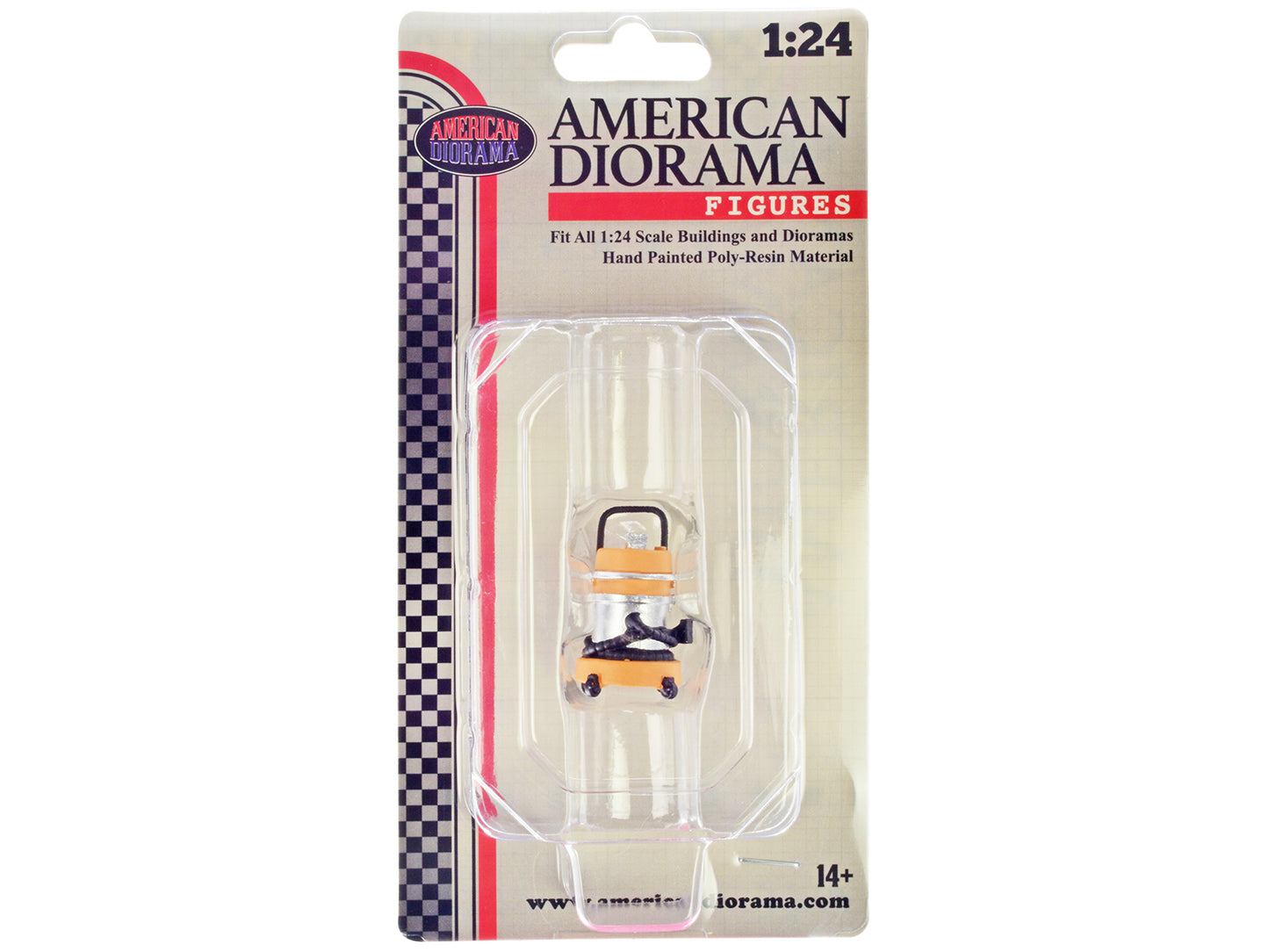 "Detail Masters" Figure 6 (Wet/Dry Vac) for 1/24 Scale Models by American Diorama <h2>"Detail Diorama</h2> <p>High-quality diecast model car perfect collectors and enthusiasts. Features detailed inter