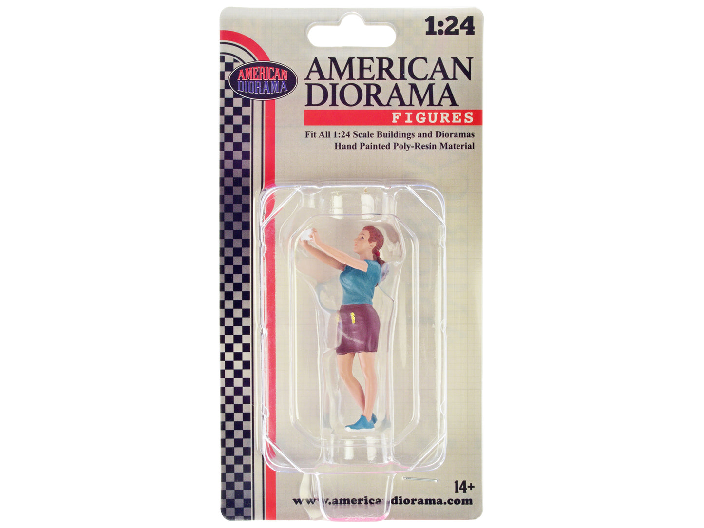"Figure24 Series 1" Figure 702 for 1/24 Scale Models by American Diorama <h2>"Figure24 Diorama</h2> <p>High-quality diecast model car perfect collectors and enthusiasts. Features detailed interior ext